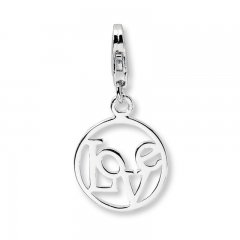 "Love" Charm Sterling Silver