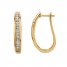 Previously Owned Diamond Hoop Earrings 1 ct tw 14K Yellow Gold