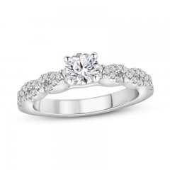 Diamond Engagement Ring 1/2 ct tw 14K White Gold