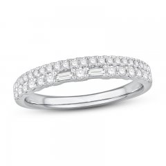 Diamond Anniversary Band 3/8 ct tw 14K White Gold