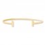 Cuff Bangle Bracelet 14K Yellow Gold