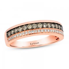 Le Vian Diamond Ring 3/8 ct tw 14K Strawberry Gold