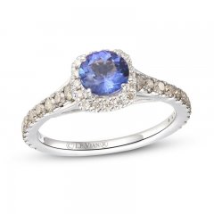 Le Vian Tanzanite Ring 1/2 ct tw Diamonds 14K Vanilla Gold