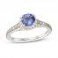 Le Vian Tanzanite Ring 1/2 ct tw Diamonds 14K Vanilla Gold