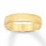 Textured Wedding Band 10K Yellow Gold 5mm