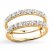 Diamond Enhancer Ring 1 ct tw Round-cut 14K Yellow Gold