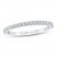 Diamond Wedding Band 1/5 ct tw Round-cut 14K White Gold