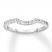 Diamond Wedding Band 1/6 ct tw Round-cut 14K White Gold