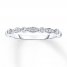 Diamond Anniversary Band 1/10 ct tw Round-cut 10K White Gold