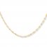 Singapore Necklace 10K Yellow Gold 24" Length