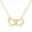 Heart Necklace 14K Yellow Gold