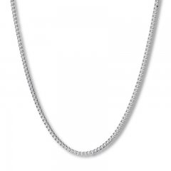 24" Box Chain Necklace Stainless Steel Appx. 2mm