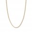 24" Textured Rope Chain 14K Yellow Gold Appx. 3mm