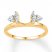 Diamond Enhancer Ring 1/3 Carat tw 10K Yellow Gold