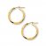 Hoop Earrings 14K Yellow Gold 20mm