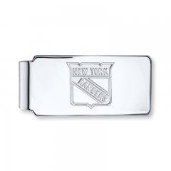 NHL New York Rangers Money Clip Sterling Silver