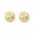 Love Knot Earrings 14K Yellow Gold