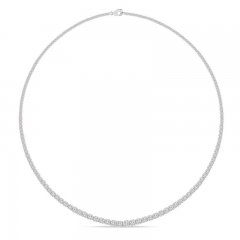 Lab-Created Diamonds by KAY Necklace 3 ct tw 14K White Gold