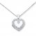 Heart Locket Necklace Sterling Silver