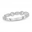 Adrianna Papell Diamond Wedding Band 1/3 ct tw 14K White Gold