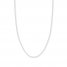 18" Singapore Chain 14K White Gold Appx. .85mm