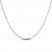 Box Chain Necklace 14K White Gold 20"