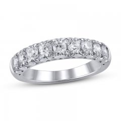 Diamond Anniversary Ring 1 ct tw in 14K White Gold