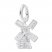 Windmill Charm Sterling Silver