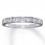 Diamond Wedding Band 1/6 ct tw Round-cut 14K White Gold