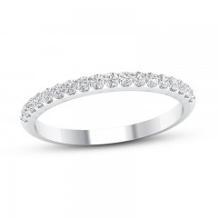 Certified Diamond Anniversary Band 1/4 ct tw 14K White Gold