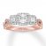 Neil Lane Engagement Ring 1-1/8 ct tw Diamonds 14K Rose Gold