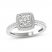 Diamond Engagement Ring 3/4 ct tw Round-Cut 14K White Gold