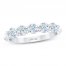 First Light Diamond Anniversary Ring 1 ct tw Round-cut 14K White Gold