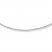 Rope Chain Necklace Sterling Silver 18" Length