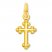 Cross Charm 14K Yellow Gold