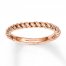 Twist Texture Ring 14K Rose Gold