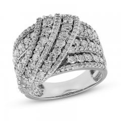 Diamond Ring 2 ct tw 10K White Gold