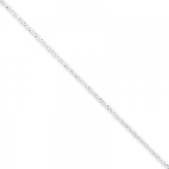 Singapore Anklet Sterling Silver