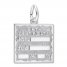 Birth Certificate Sterling Silver Charm