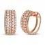 Le Vian Diamond Earrings 2-1/5 ct tw 18K Strawberry Gold