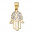 Hamsa Charm 10K Yellow Gold