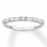 Diamond Anniversary Band 1/3 ct tw 14K White Gold