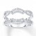 Previously Owned Diamond Enhancer Ring 1/3 ct tw Round-cut 14K White Gold