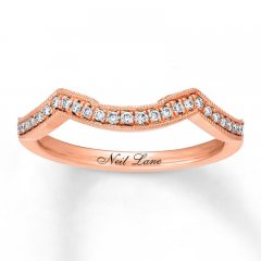 Neil Lane Wedding Band 1/8 ct tw Diamonds 14K Rose Gold