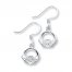 Claddagh Earrings Sterling Silver