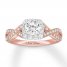 Neil Lane Diamond Engagement Ring 1-1/8 ct tw 14K Gold