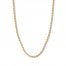 30" Textured Rope Chain 14K Yellow Gold Appx. 3.8mm