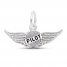 Pilot Wings Charm Sterling Silver