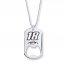 NASCAR #18 Bottle Opener Dog Tag Necklace Stainless Steel