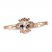 Morganite & Diamond Accent Ring 10K Rose Gold